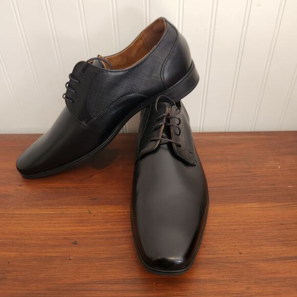 Florsheim Men's‎ Size 11.5M Dark Brown Leather Dress Shoes New - Picture 2 of 10